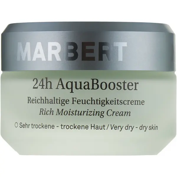 Зволожуючий крем Marbert 24h AquaBooster Rich Moisturizing Cream 50 мл для сухої та зневодненої шкіри