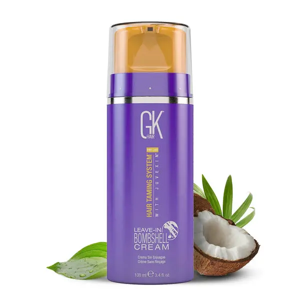 Несмываемый кондиционер GKhair Leave-in bombshell cream 100 мл для блондинистых волос, изображение 3