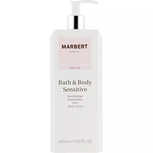 Лосьйон для тіла Marbert Bath & Body Sensitive Rich Body Lotion 400 мл чутливий догляд