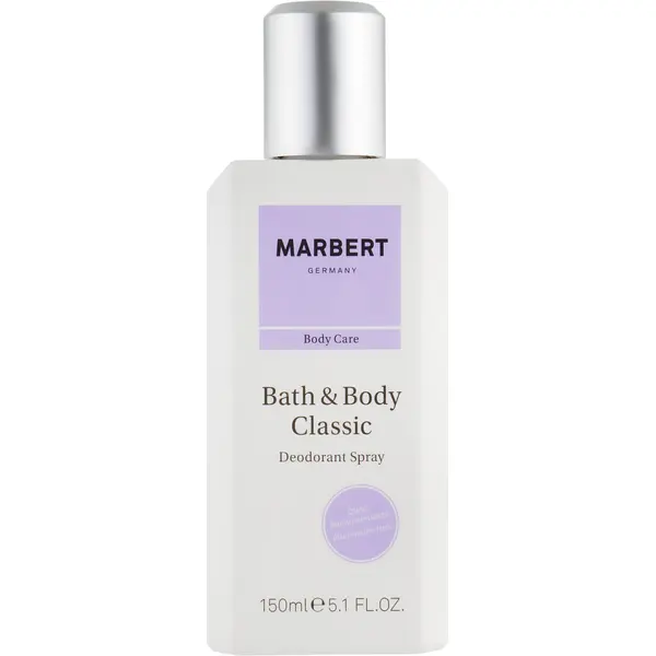 Дезодорант спрей антиперспирант Marbert Bath & Body Classic Natural Deodorant Spray 150 мл натуральный