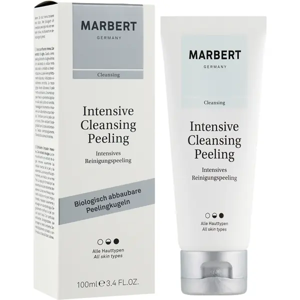 Интенсивный очищающий пилинг Marbert Intensive Cleansing Peeling 100 мл для лица, изображение 2