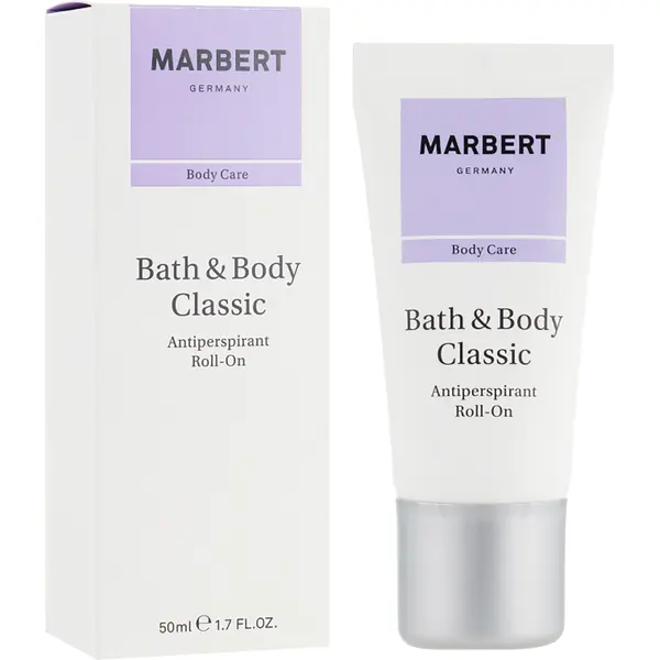 Шариковый дезодорант Marbert Bath & Body Classic Antiperspirant Roll-on 50 мл классик, изображение 2
