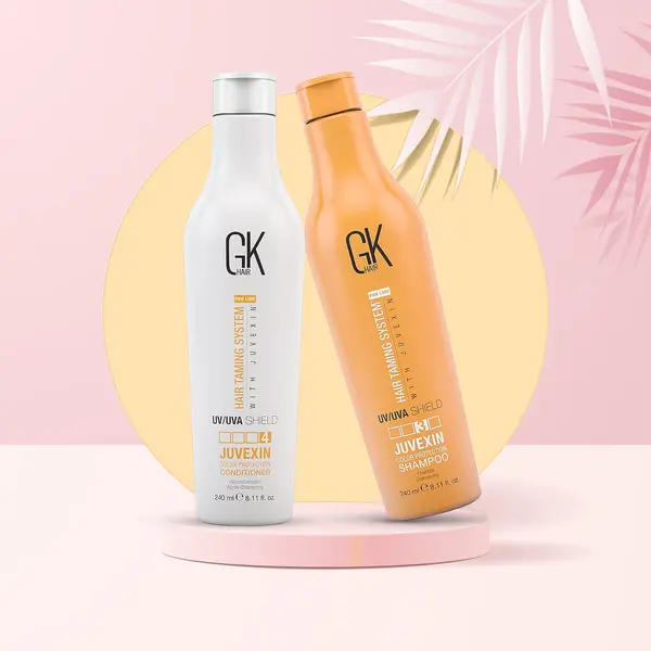 Шампунь GKhair Juvexin Shield Shampoo 240 мл захист кольору та від УФ-променів, Об'єм: 240 мл, зображення 2